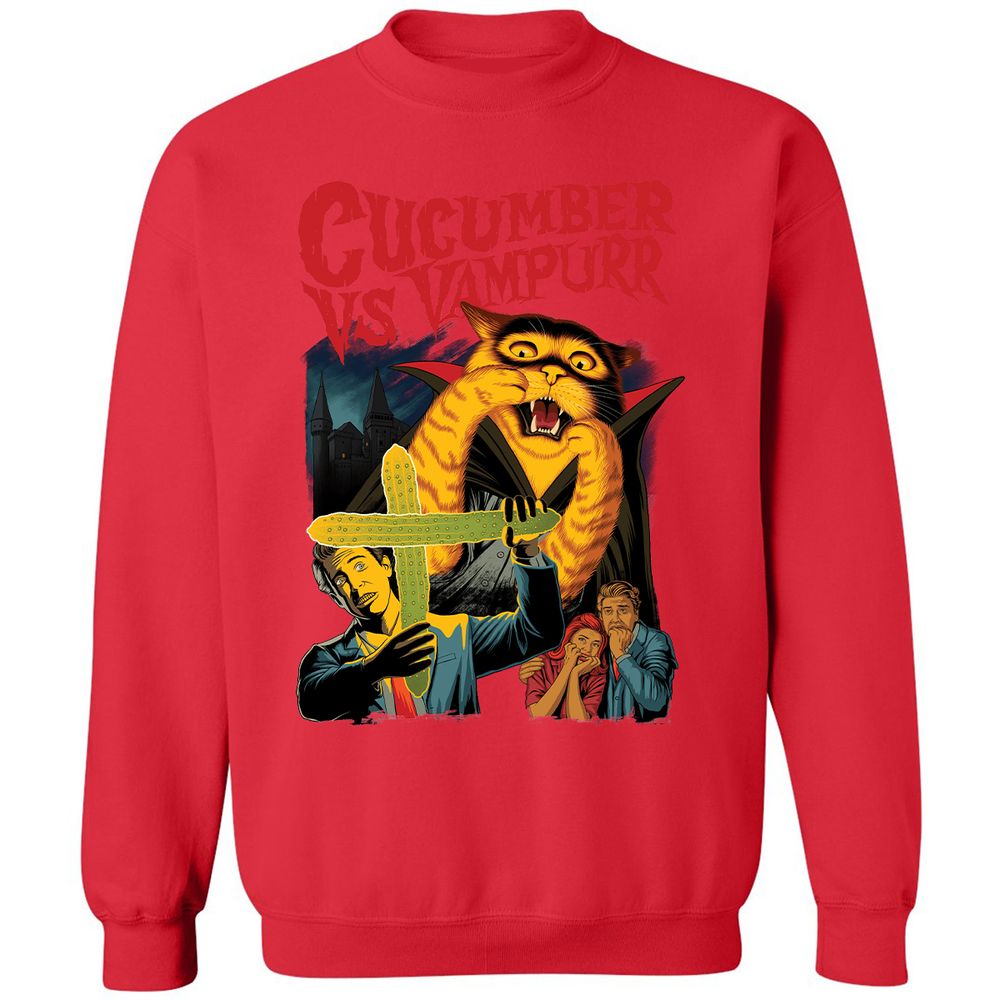 Classic Unisex Sweatshirt - P2KH1D1V - Red - 5