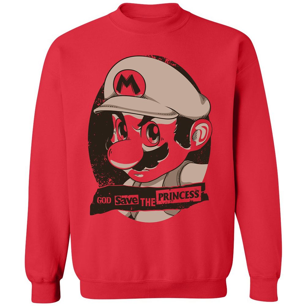 Classic Unisex Sweatshirt - KW3YYQ3S - Red - 5