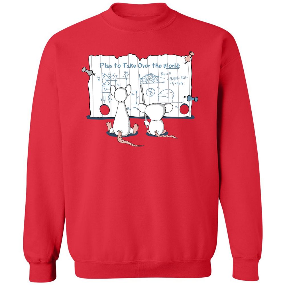Classic Unisex Sweatshirt - N3L89181 - Red - 5