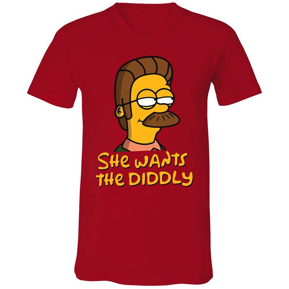 She Wants The Diddly - Red - 5
