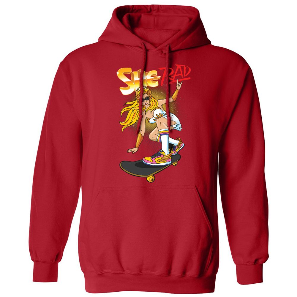 Classic Unisex Hoodie - 9R6ZQTFL - Red - 5