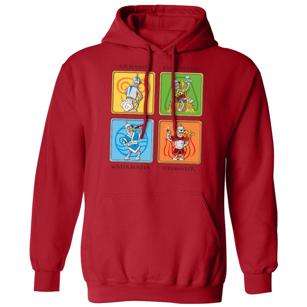 Classic Unisex Hoodie - TR2WNWUU - Red - 5