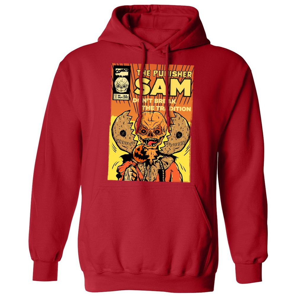 Classic Unisex Hoodie - 8ZDCM2ES - Red - 5