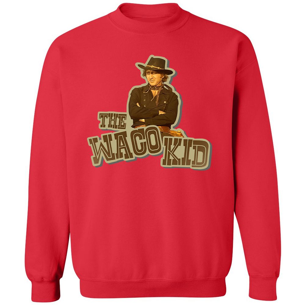 Classic Unisex Sweatshirt - WEVT7P6Y - Red - 5