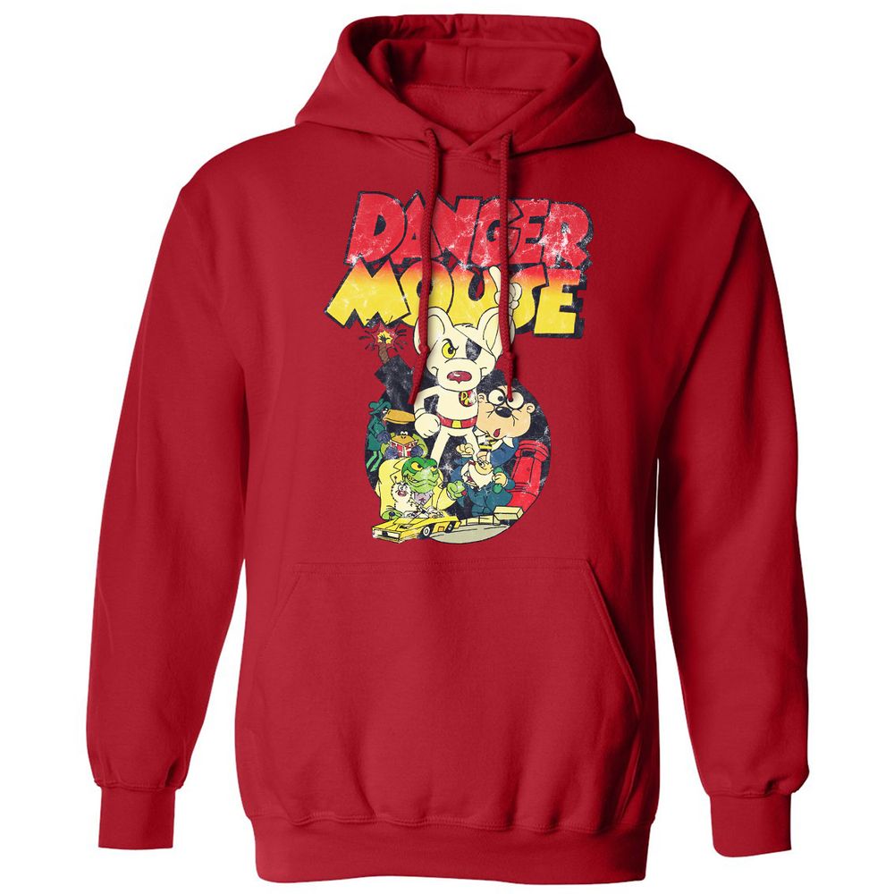 Classic Unisex Hoodie - UZ2BZSNU - Red - 5
