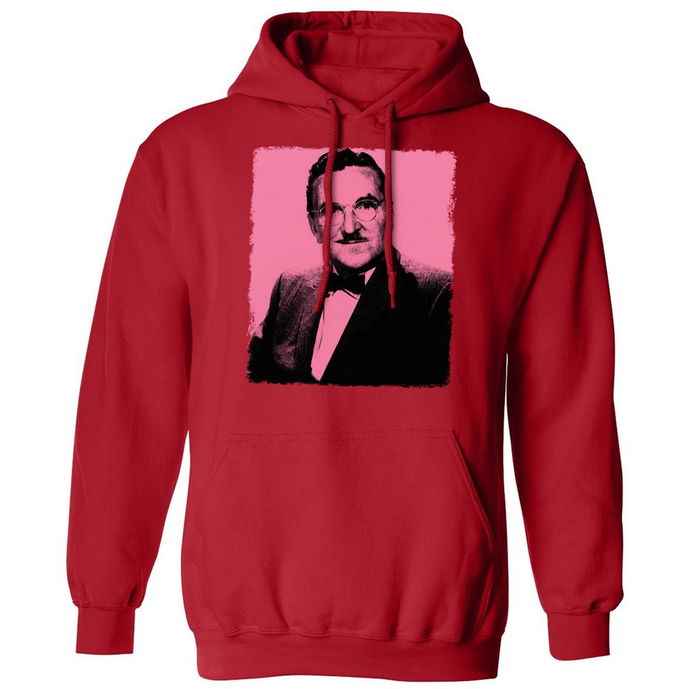 Classic Unisex Hoodie - A5TPQFBD - Red - 5