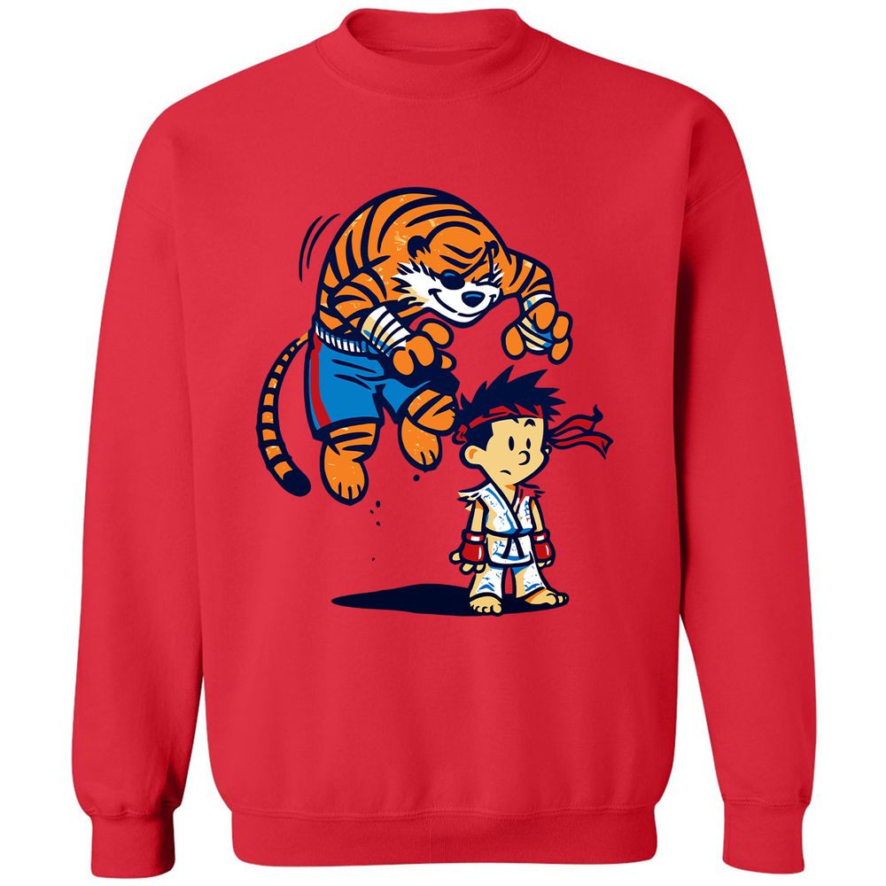 Classic Unisex Sweatshirt - HJTYY784 - Red - 5