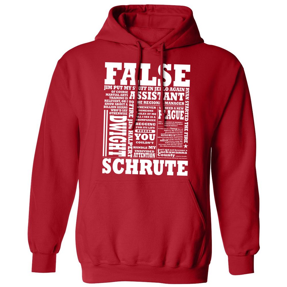 Classic Unisex Hoodie - DJ7VR4J8 - Red - 5
