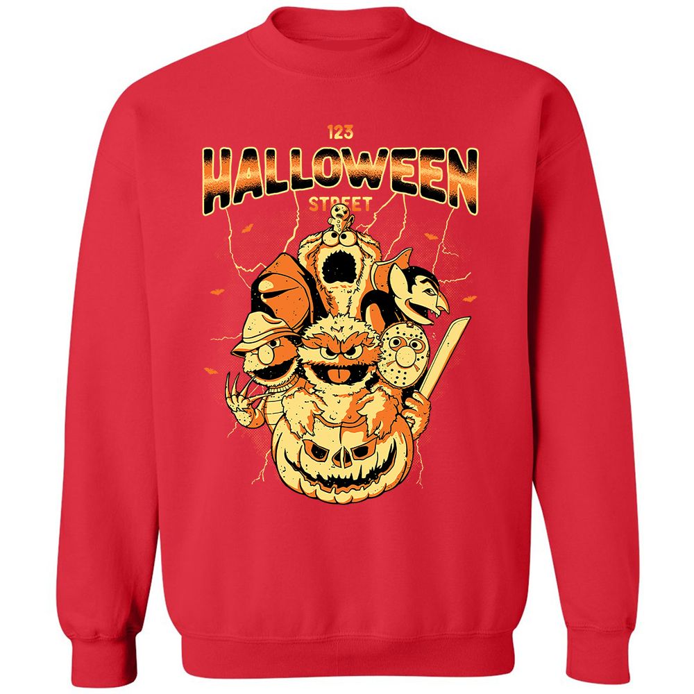 Classic Unisex Sweatshirt - L9T58XSB - Red - 5