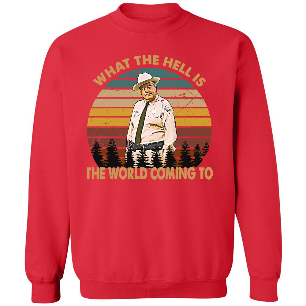 Classic Unisex Sweatshirt - F36QUZK4 - Red - 5