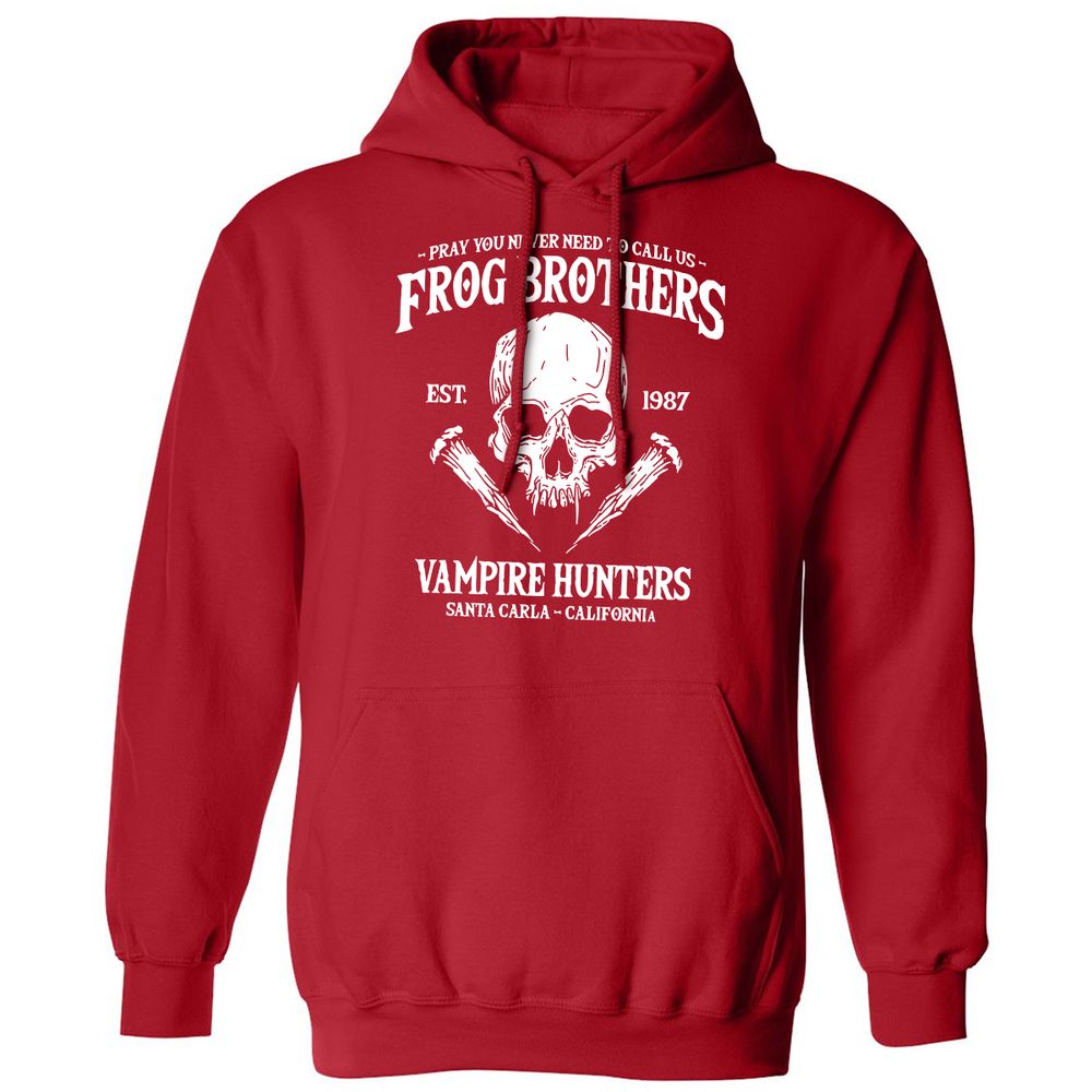 Classic Unisex Hoodie - ZFNV1P1R - Red - 5