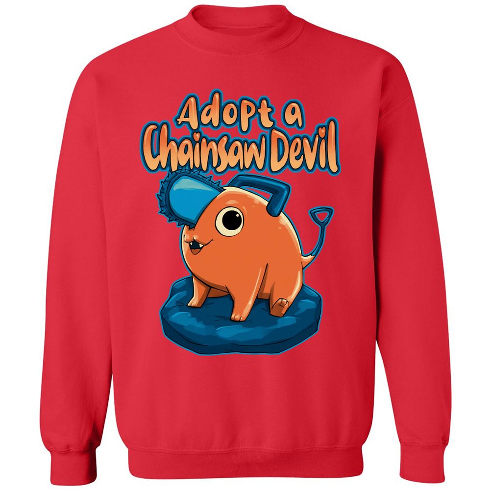 Classic Unisex Sweatshirt - PC4H98PR - Red - 5