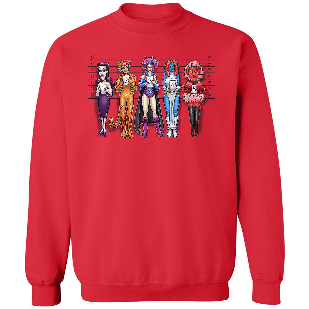 Classic Unisex Sweatshirt - K9ARMC4F - Red - 5