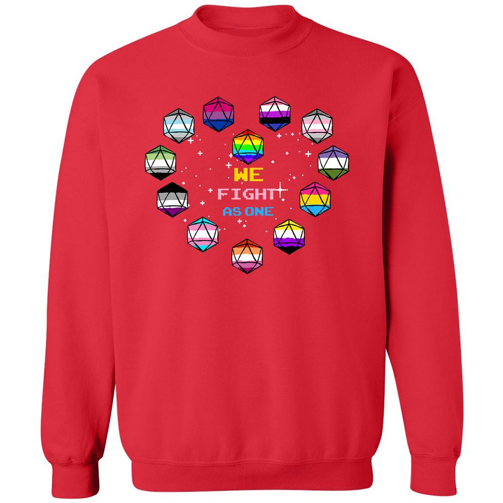 Classic Unisex Sweatshirt - V4HW7XXN - Red - 5
