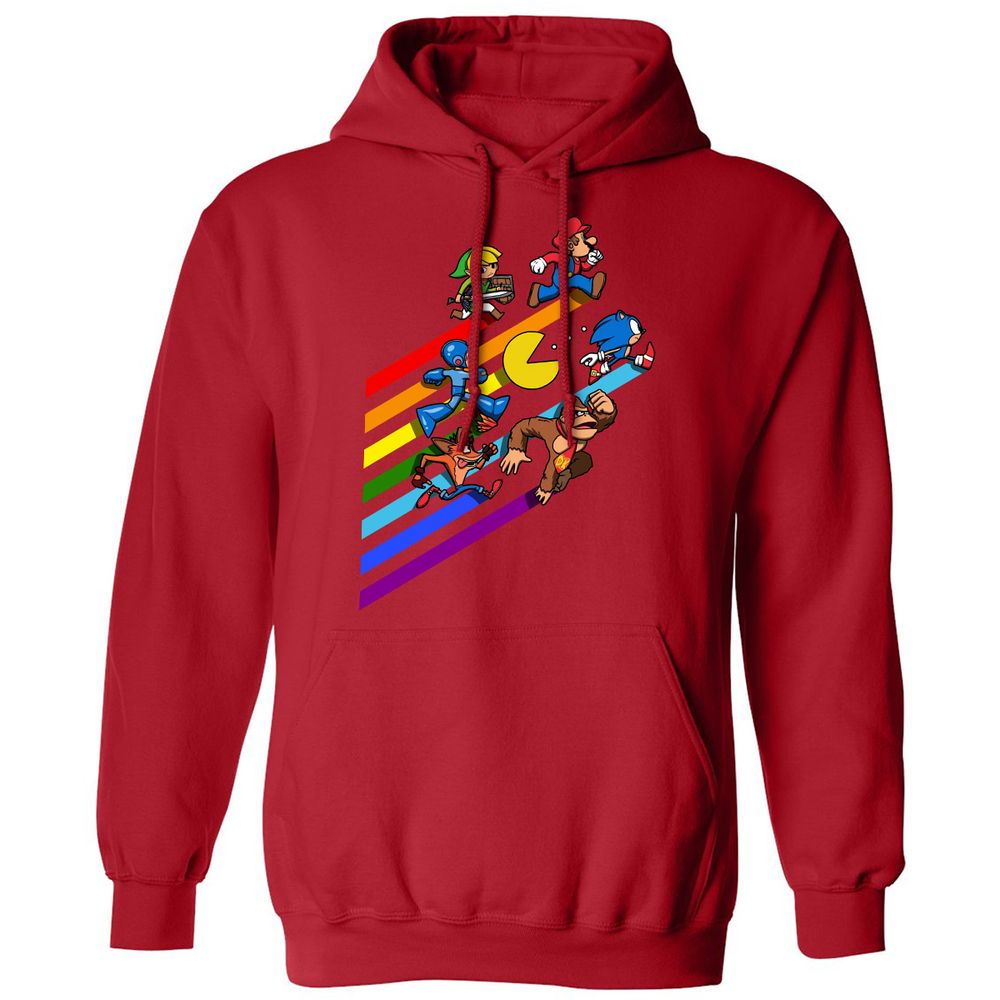 Classic Unisex Hoodie - P2A37EN8 - Red - 5