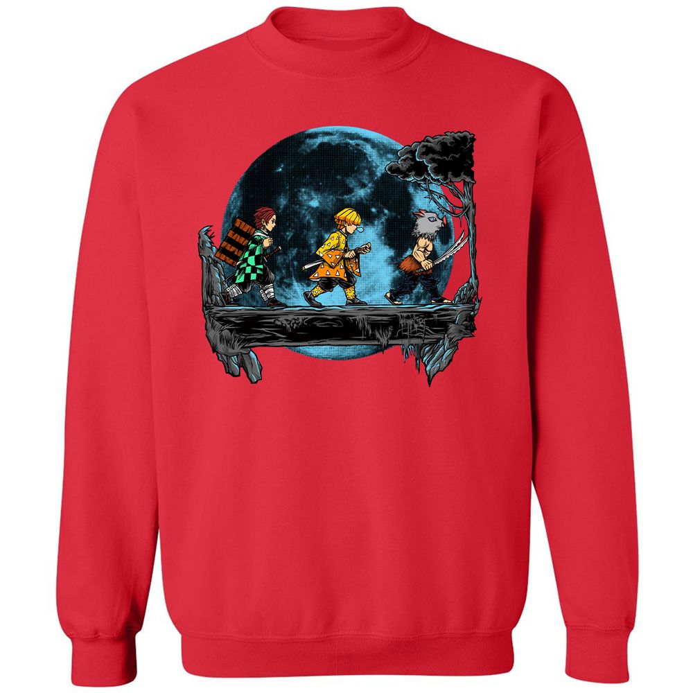 Classic Unisex Sweatshirt - 1Y6WCTGY - Red - 5
