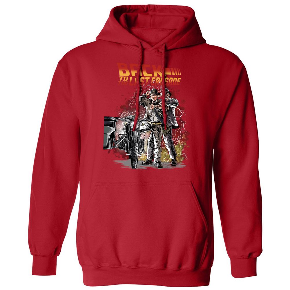 Classic Unisex Hoodie - MW22QYMW - Red - 5