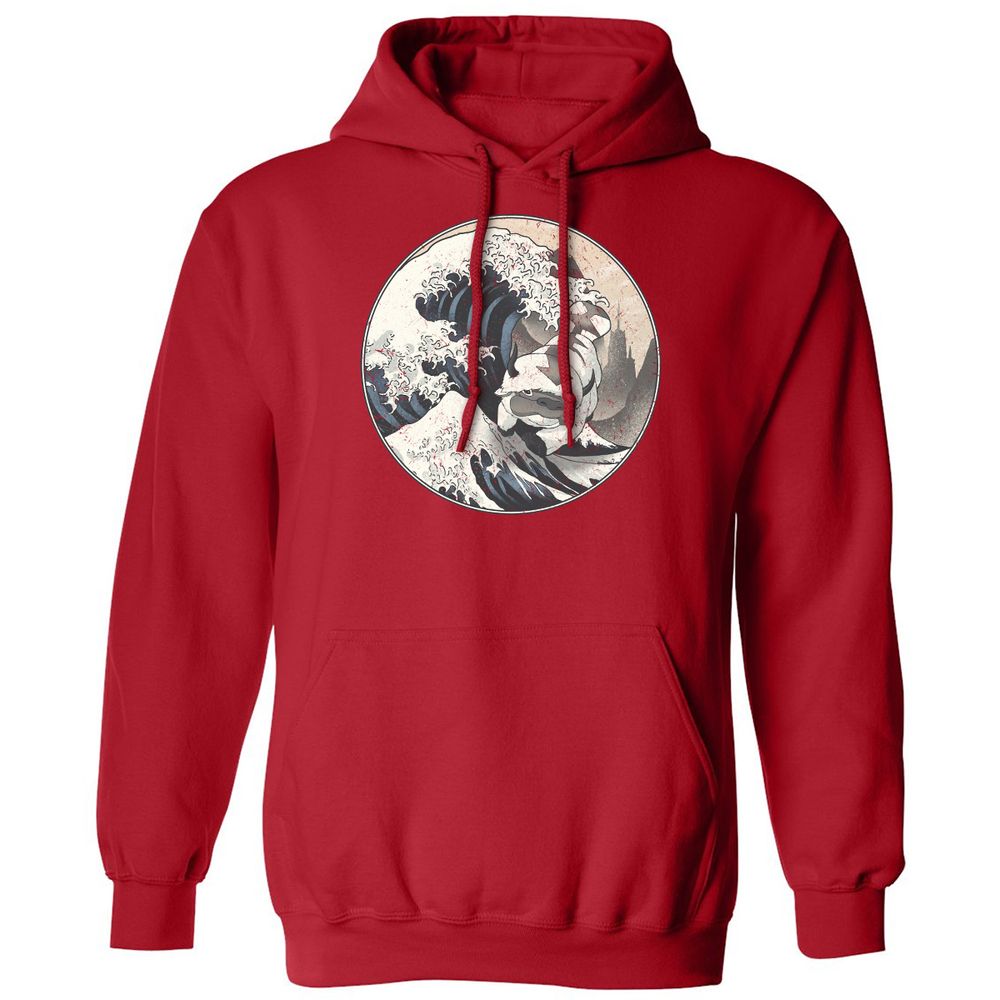 Classic Unisex Hoodie - Z3SKE4AH - Red - 5