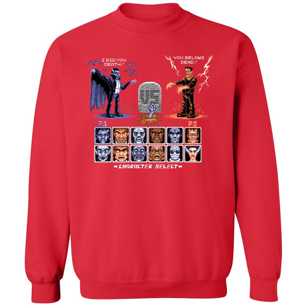 Classic Unisex Sweatshirt - WCULFCH8 - Red - 5