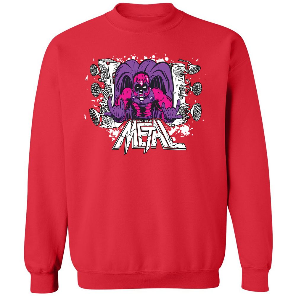 Classic Unisex Sweatshirt - VT1W5FDF - Red - 5