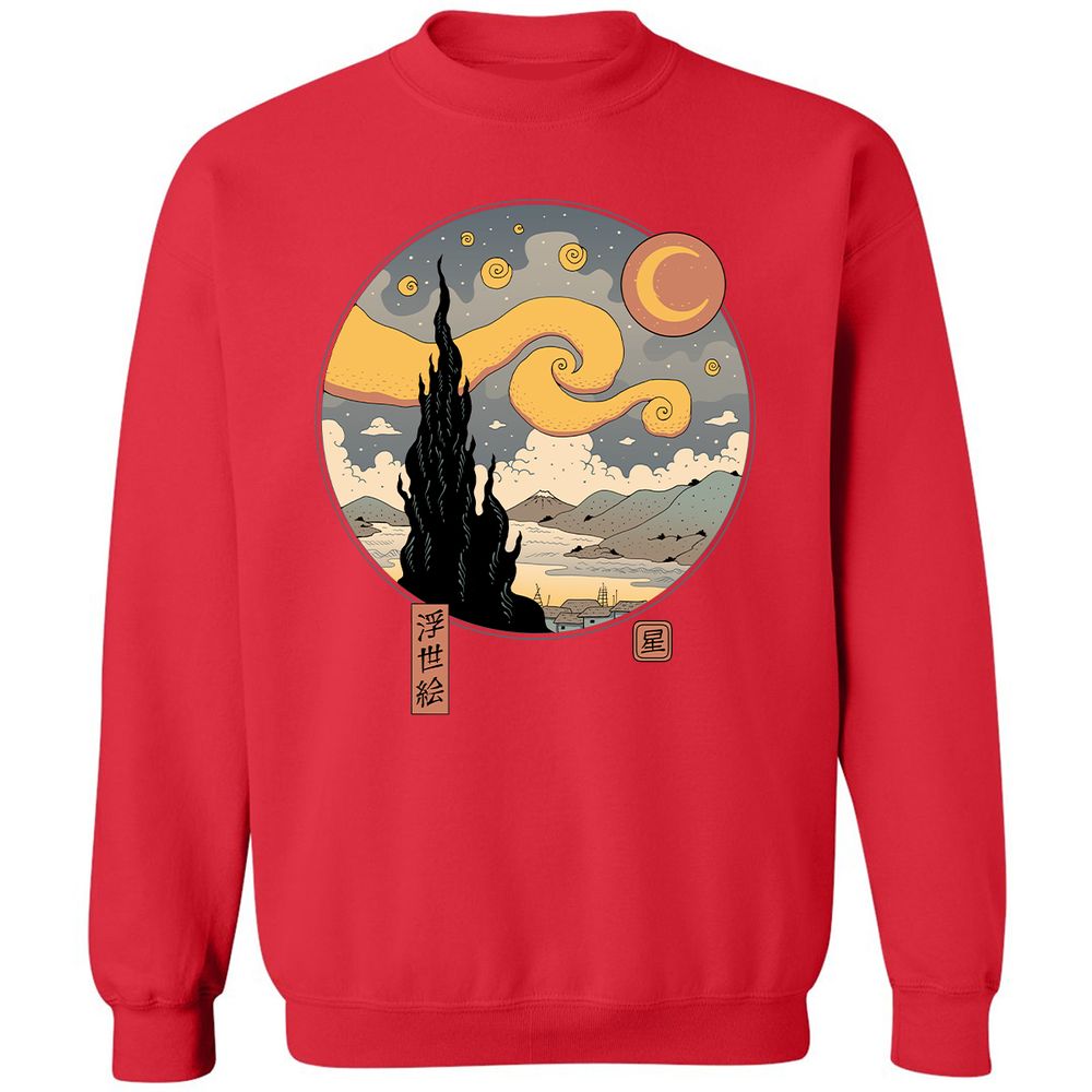 Classic Unisex Sweatshirt - QT23W82K - Red - 5