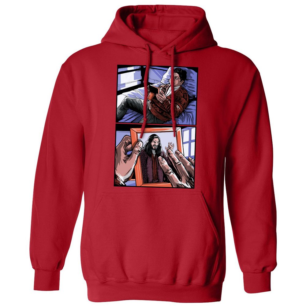 Classic Unisex Hoodie - BS8PB7M1 - Red - 5