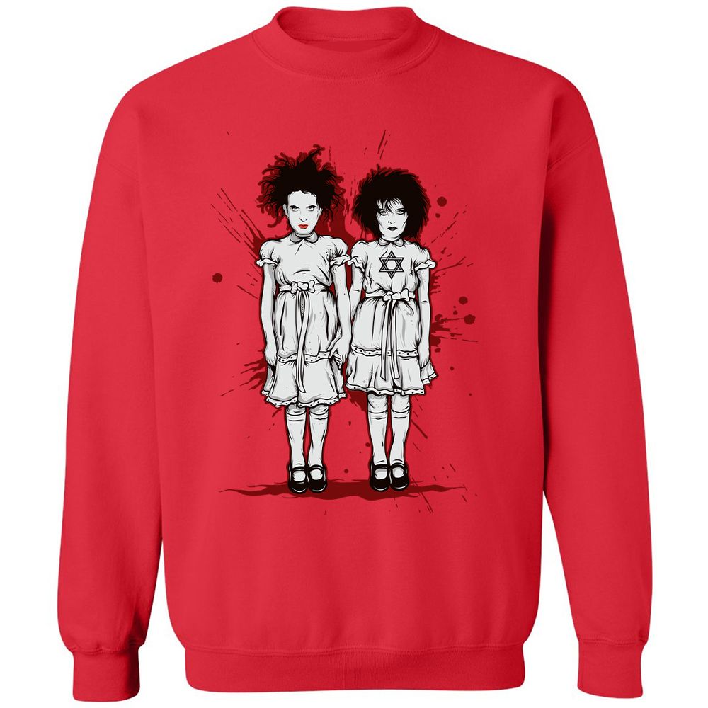Classic Unisex Sweatshirt - XDQMKEAD - Red - 5