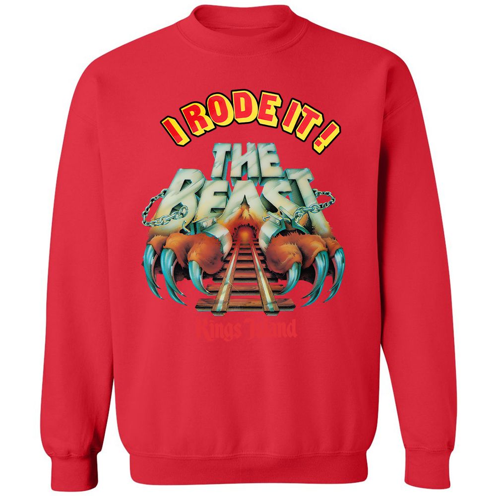 Classic Unisex Sweatshirt - J61LEM34 - Red - 5