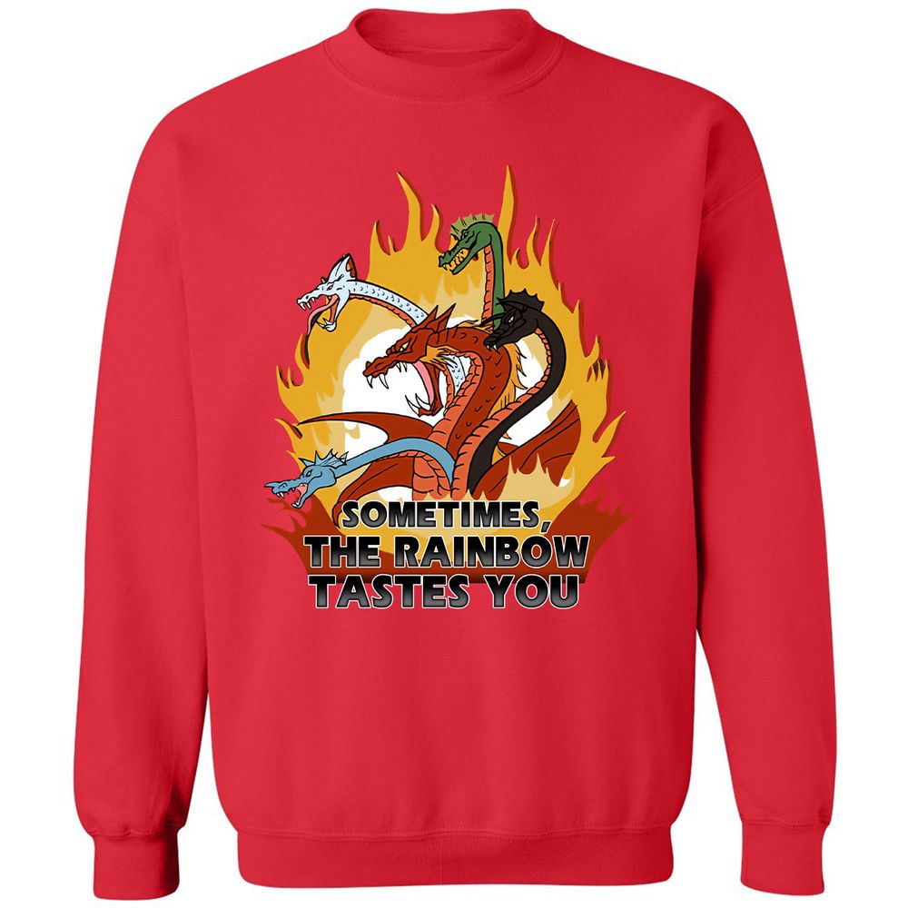 Classic Unisex Sweatshirt - J1VCCZAT - Red - 5