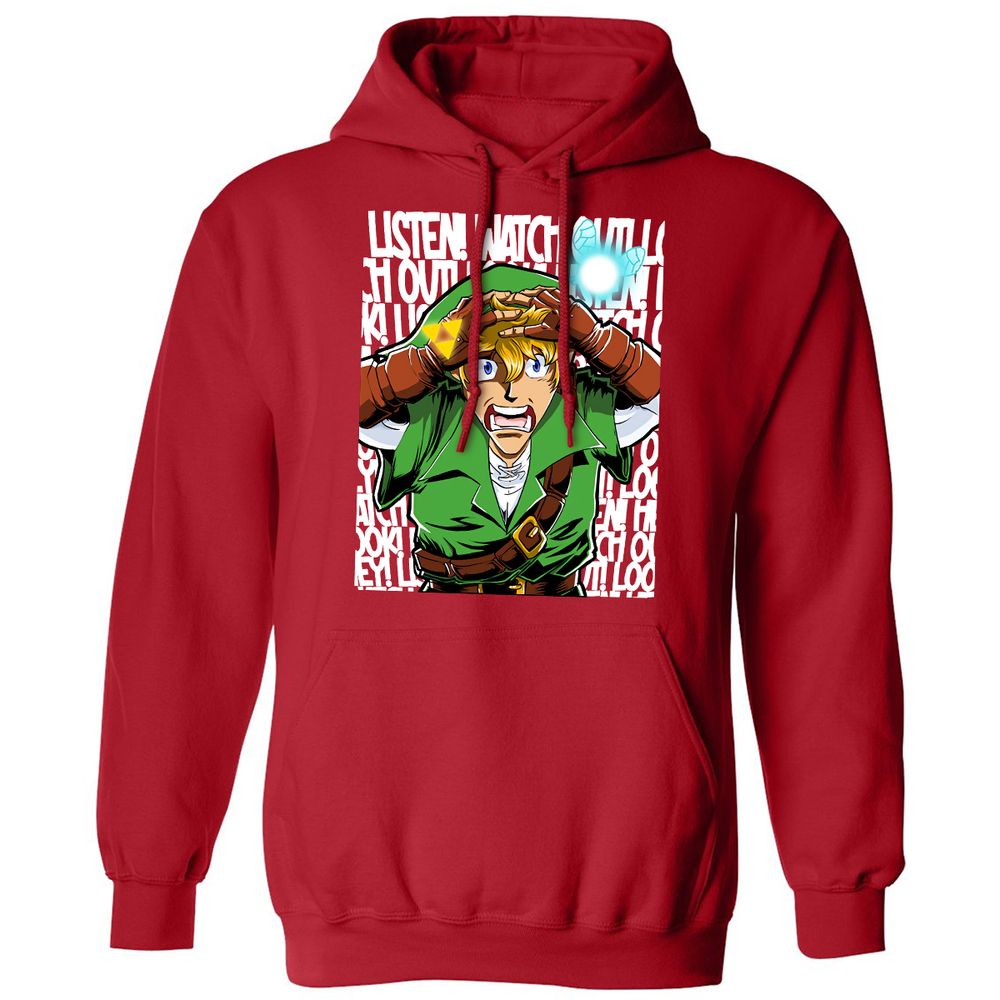 Classic Unisex Hoodie - KJEK48KP - Red - 5