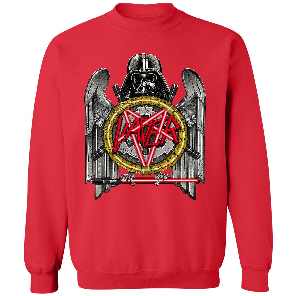 Classic Unisex Sweatshirt - V5B3JE1D - Red - 5