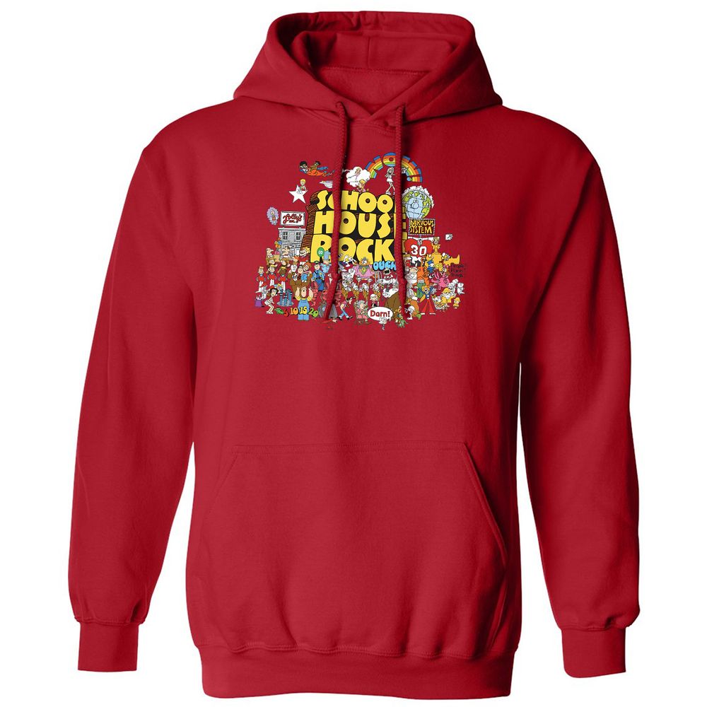 Classic Unisex Hoodie - T6RCUEYD - Red - 5