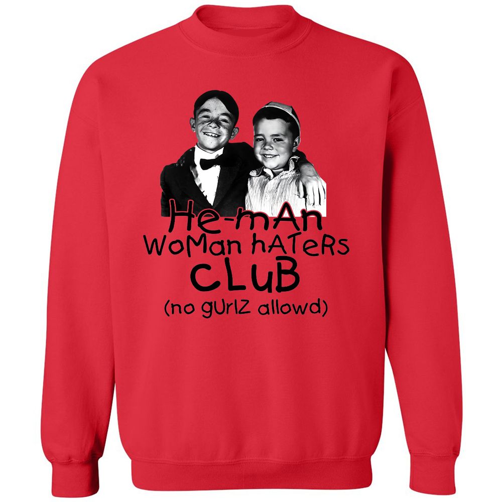 Classic Unisex Sweatshirt - 2BZQXFFH - Red - 5
