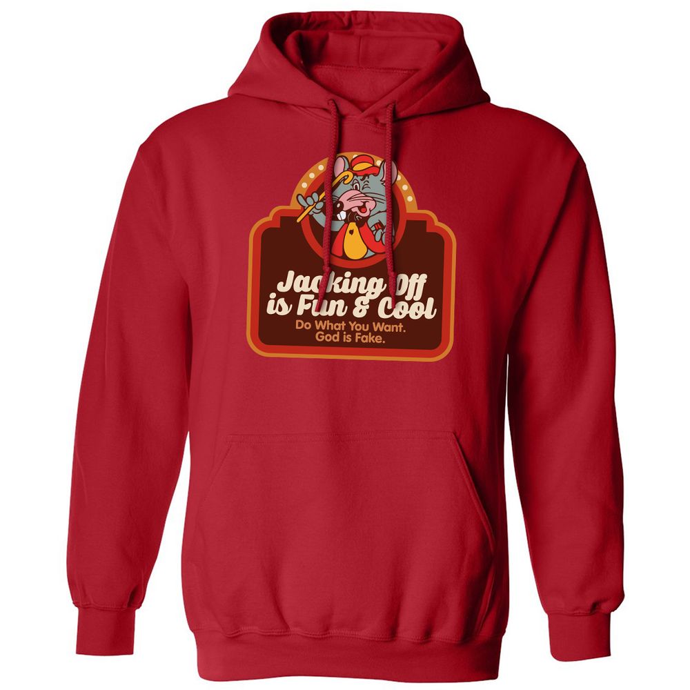 Classic Unisex Hoodie - ZV6M3CAK - Red - 5