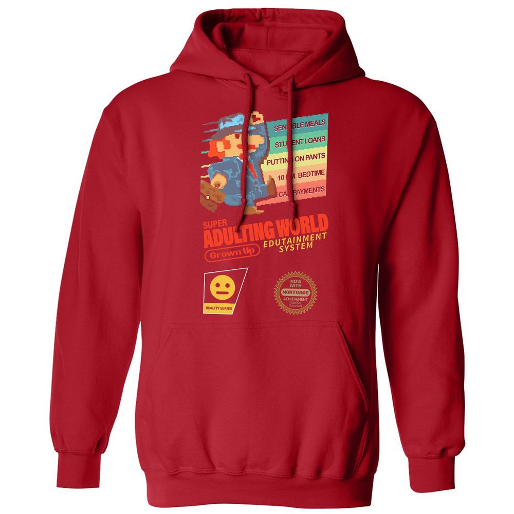 Classic Unisex Hoodie - VDXMA9AU - Red - 5