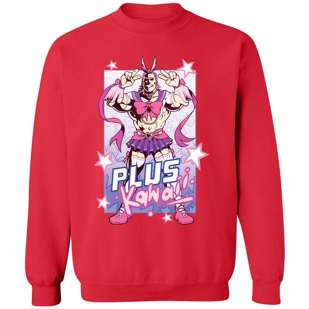 Classic Unisex Sweatshirt - RYR34WWU - Red - 5