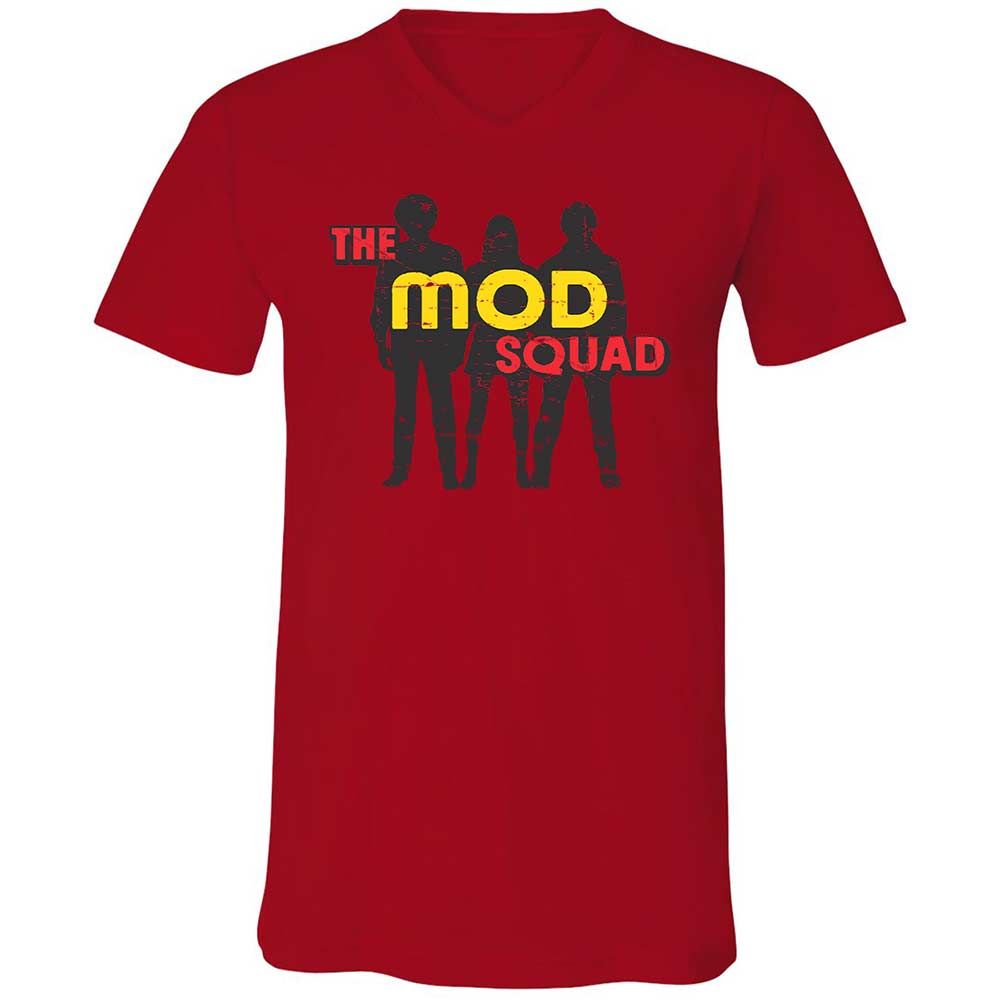 Unisex V-Neck T-Shirt - DDW5TQA7 - Red - 5
