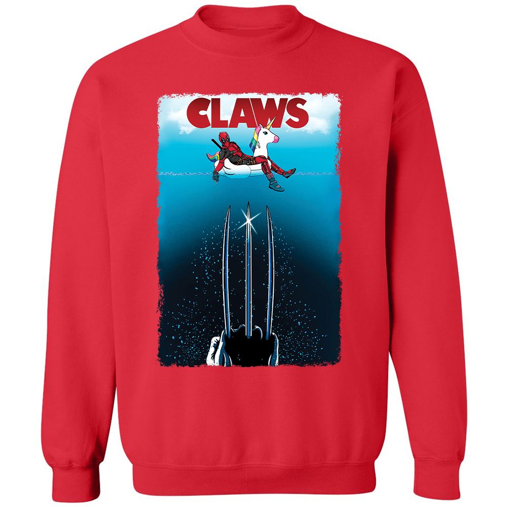 Classic Unisex Sweatshirt - E6VSCEBE - Red - 5