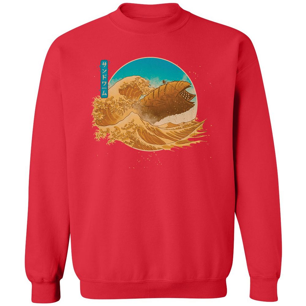 Classic Unisex Sweatshirt - 4QXCVCPA - Red - 5