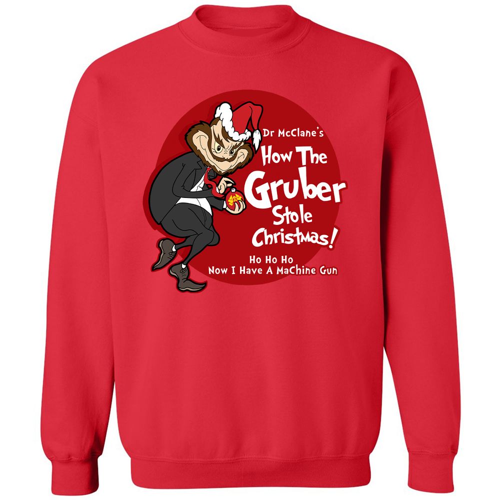 Classic Unisex Sweatshirt - Y79X8NNA - Red - 5