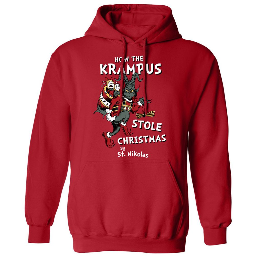 Classic Unisex Hoodie - HMD24B39 - Red - 5