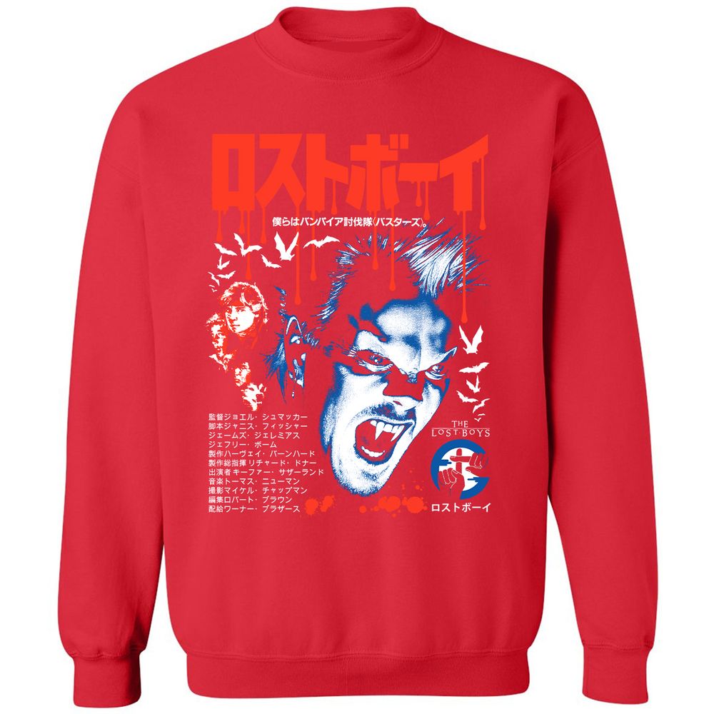 Classic Unisex Sweatshirt - PU8U6R9B - Red - 5