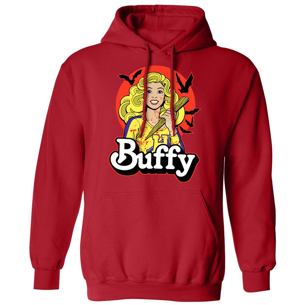 Classic Unisex Hoodie - JG9A1SRB - Red - 5