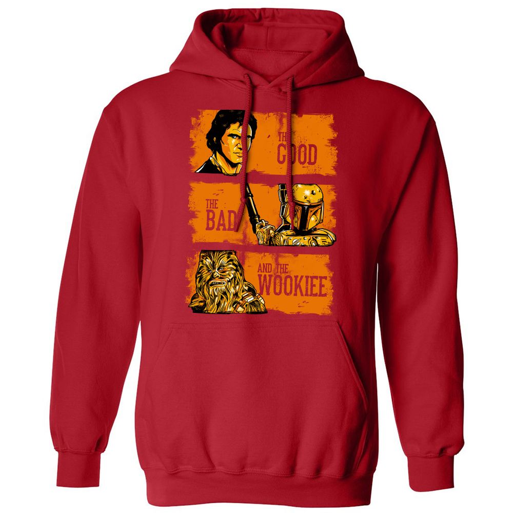 Classic Unisex Hoodie - HGEXE9SC - Red - 5