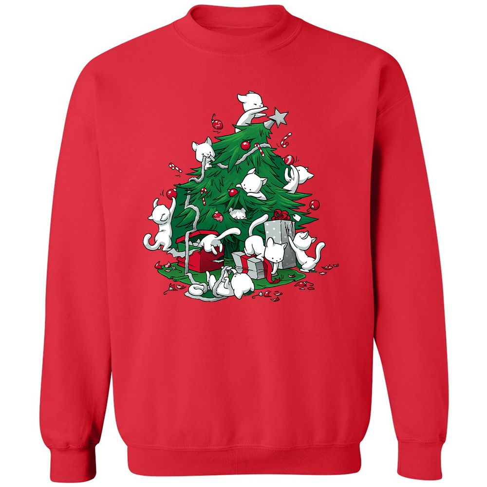 Classic Unisex Sweatshirt - GE3PH28F - Red - 5