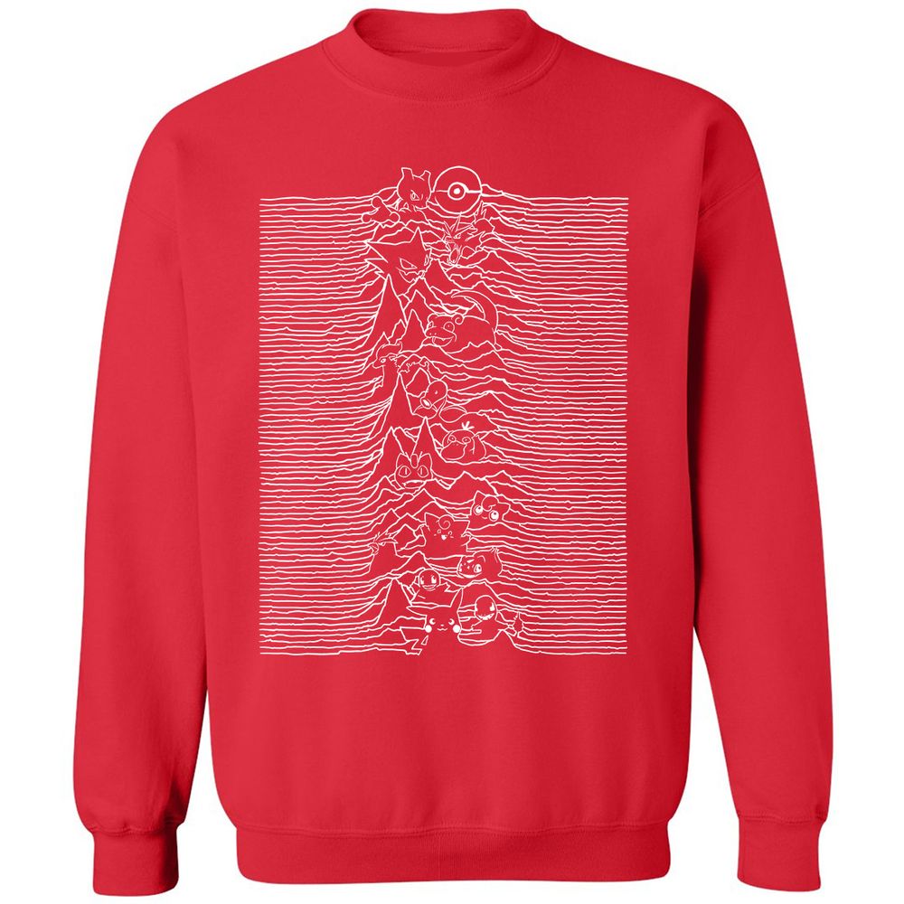 Classic Unisex Sweatshirt - PGPYB254 - Red - 5
