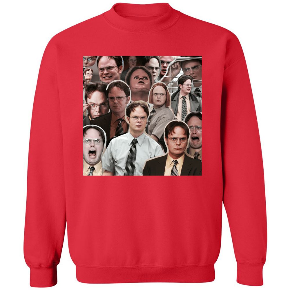 Classic Unisex Sweatshirt - FACD3235 - Red - 5