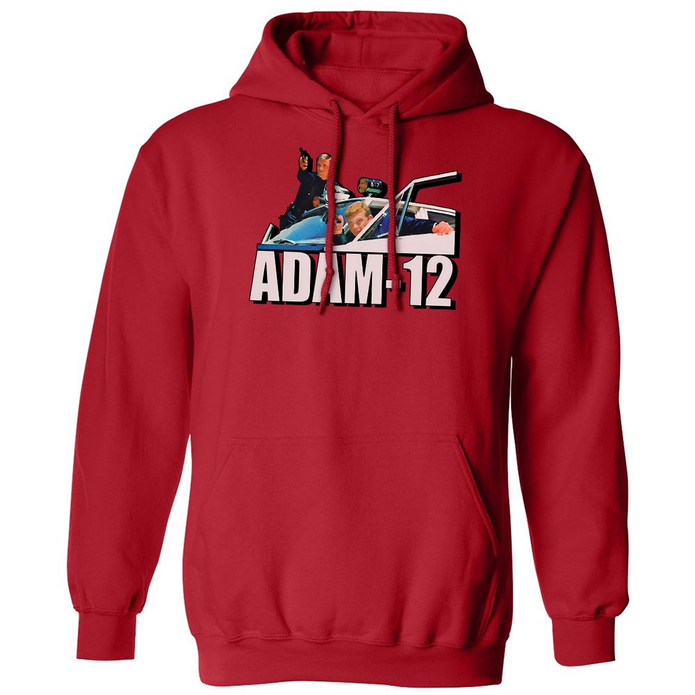 Classic Unisex Hoodie - SU6KE52R - Red - 5