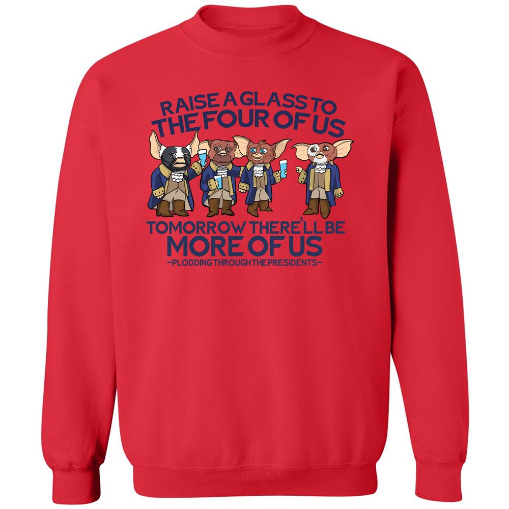 Classic Unisex Sweatshirt - YK4KDJVD - Red - 5