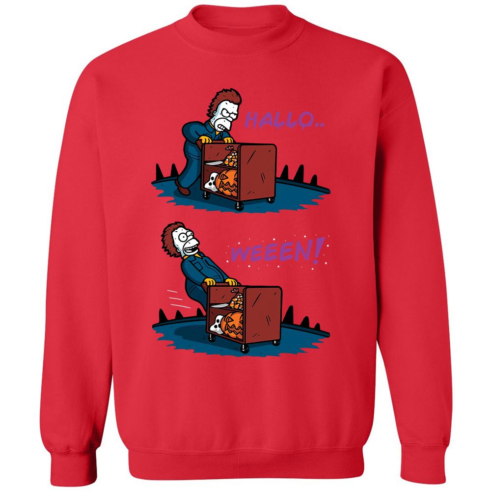 Classic Unisex Sweatshirt - 5GUJ4493 - Red - 5